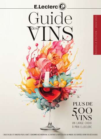 thumbnail - Catalogue E.Leclerc - GUIDE DES VINS 2024/2025