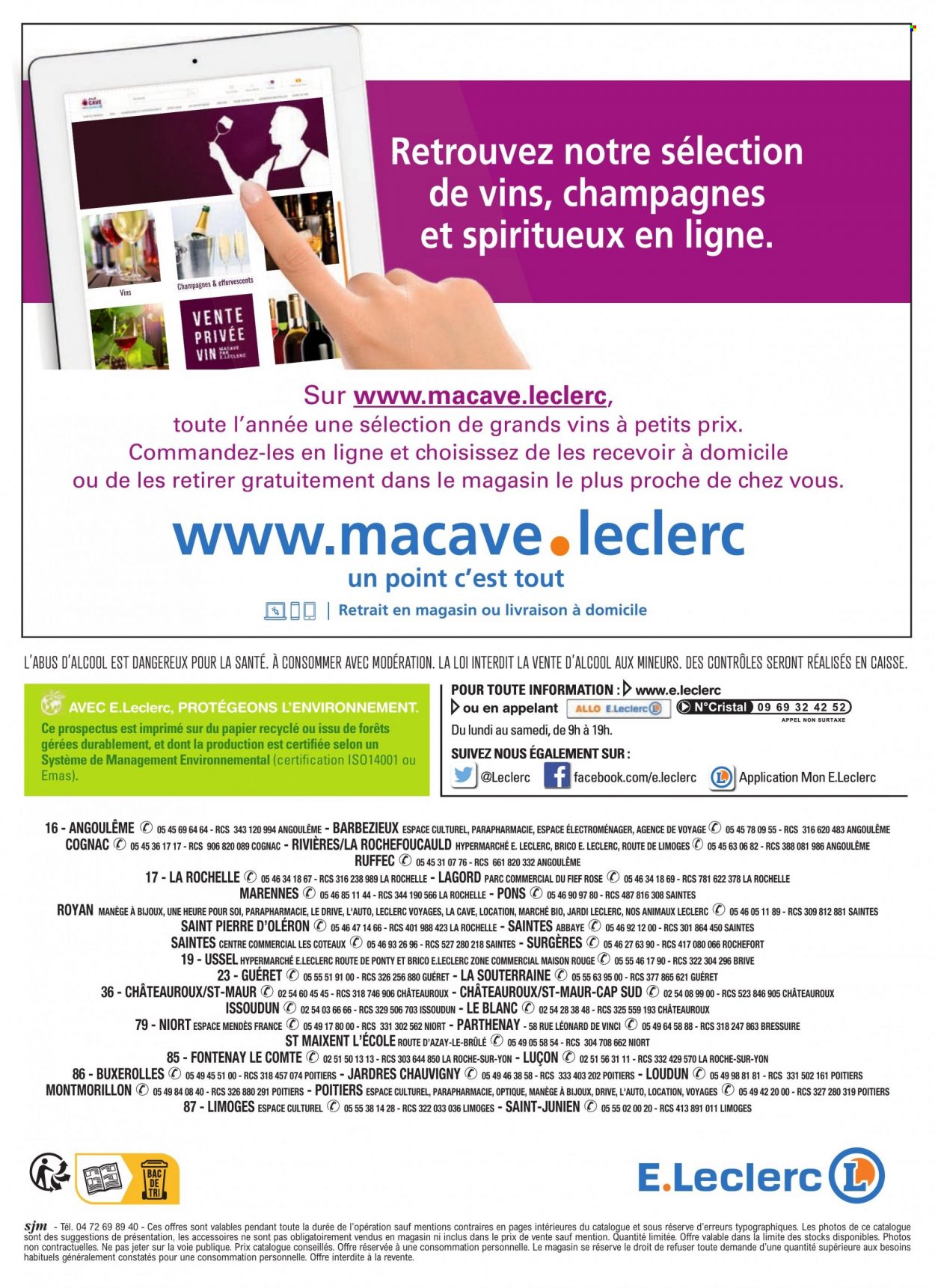 Catalogue E.Leclerc - 01/01/2024 - 31/12/2025. Page 1