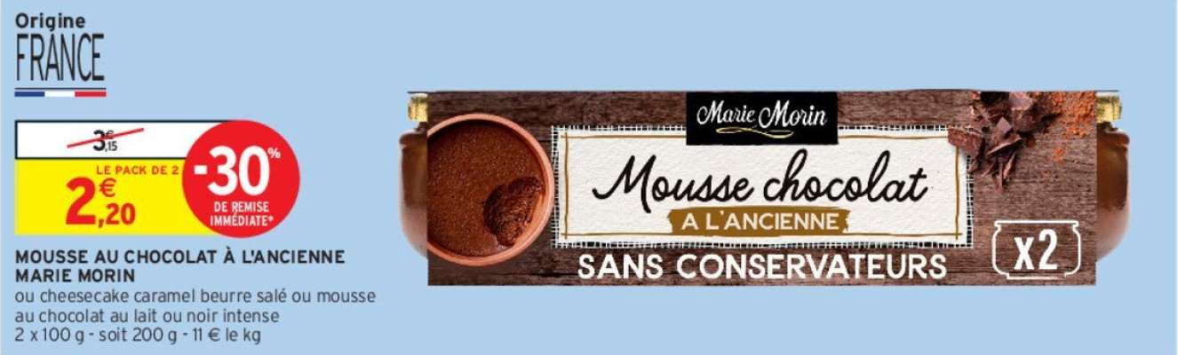 thumbnail - Mousse au chocolat