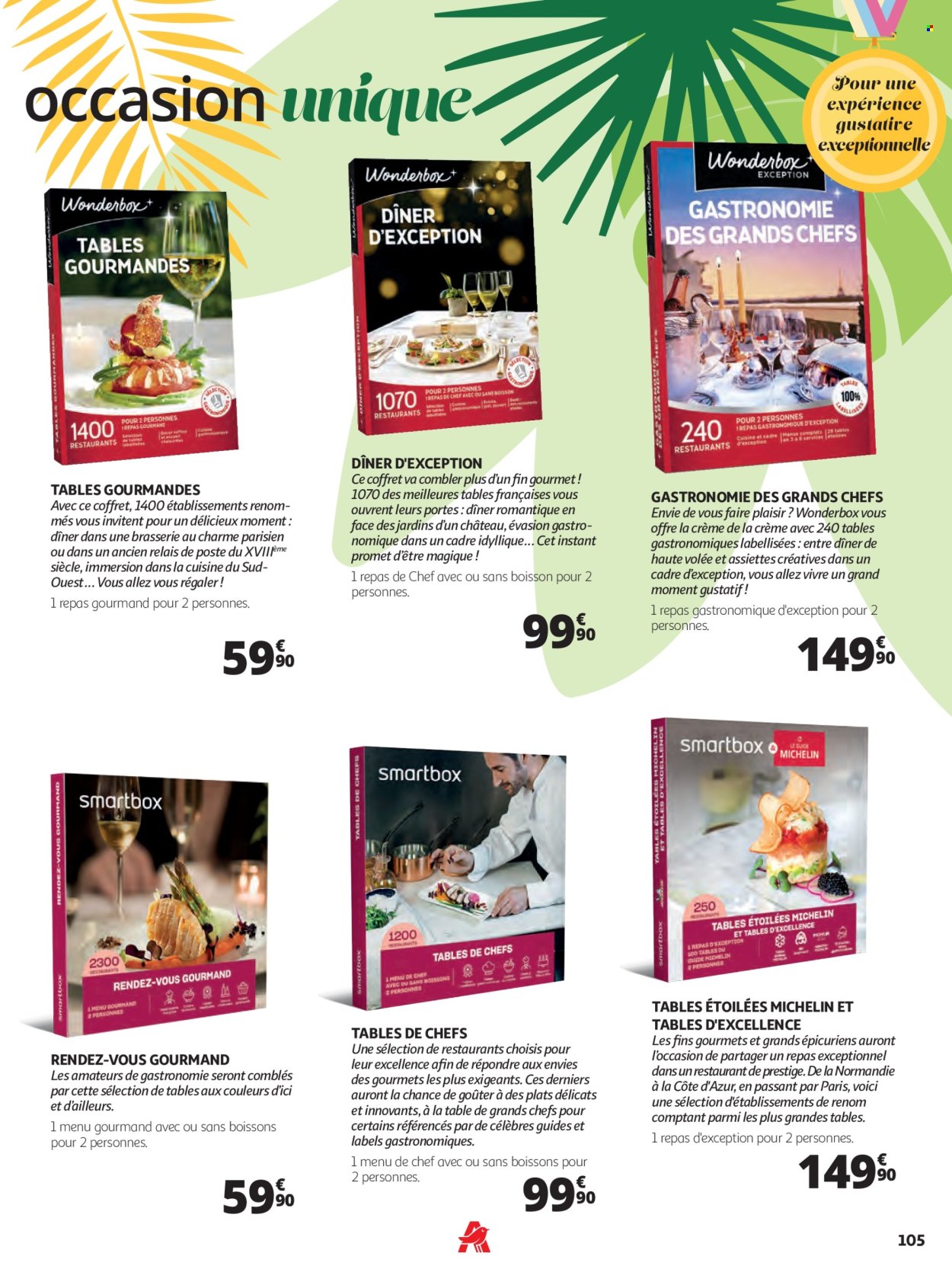 thumbnail - Catalogue Auchan - 22/06/2024 - 01/09/2024 - Produits soldés - assiette, Michelin. Page 105.