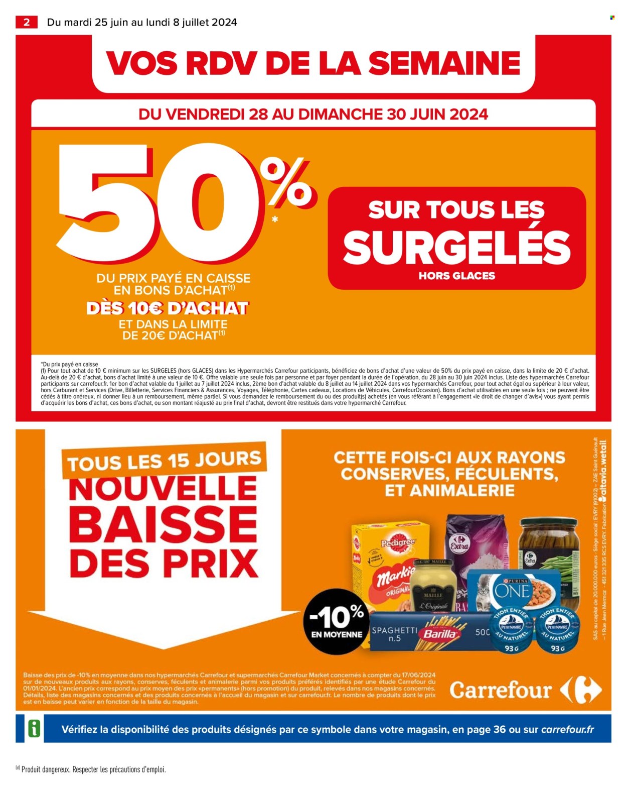thumbnail - Catalogue Carrefour Hypermarchés - 25/06/2024 - 08/07/2024.