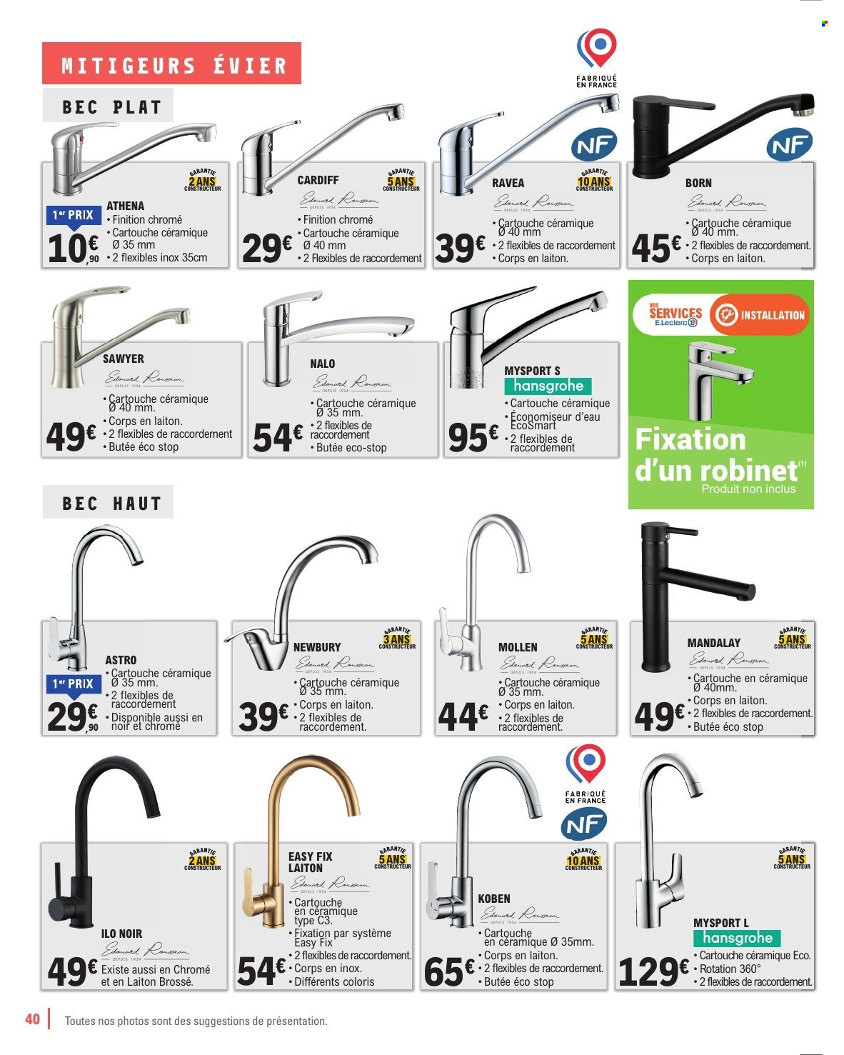 Catalogue E.Leclerc - 07/01/2025 - 18/12/2025. Page 40