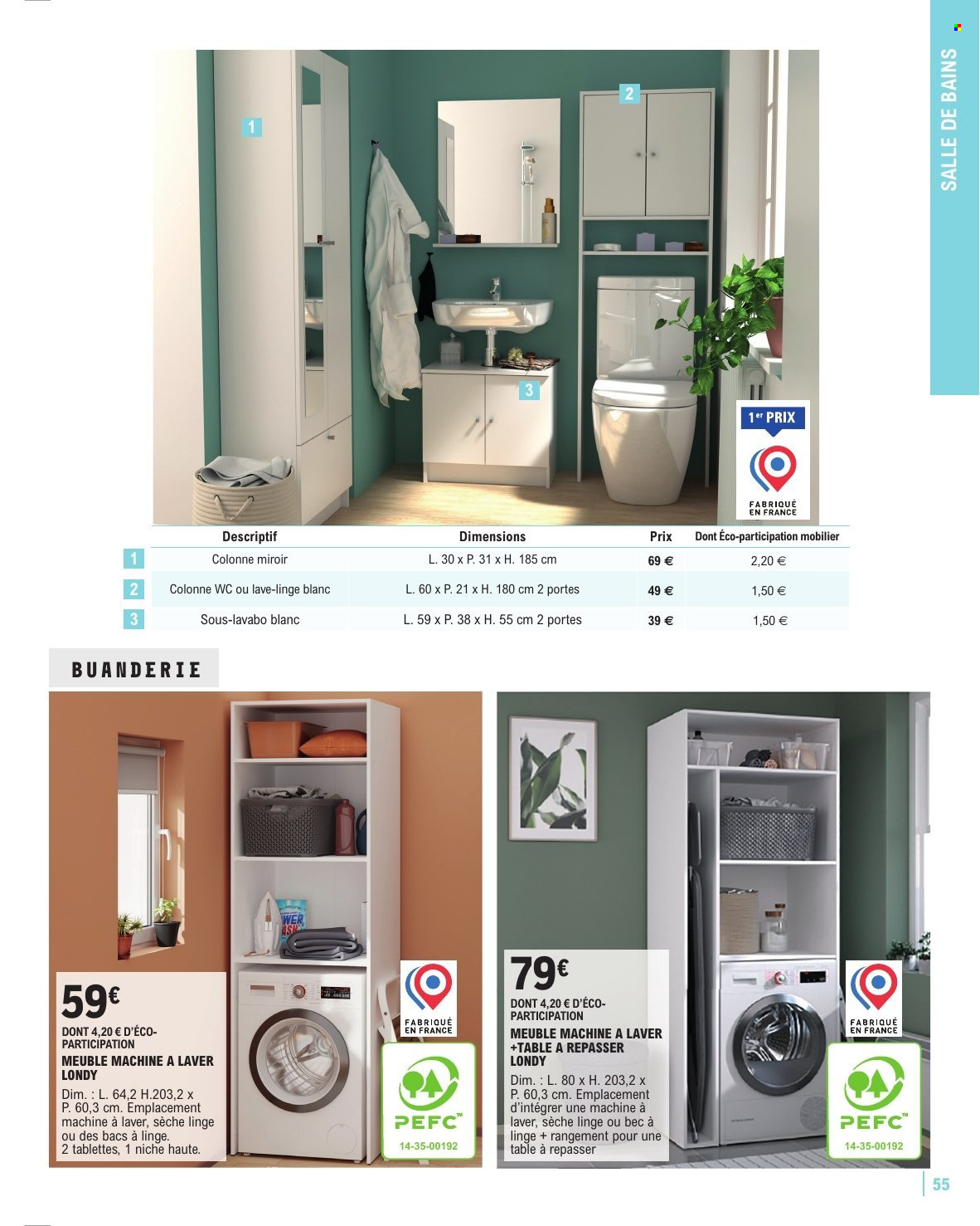 Catalogue E.Leclerc - 07/01/2025 - 18/12/2025. Page 55