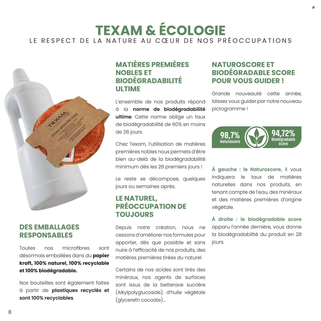 Catalogue TEXAM. Page 1