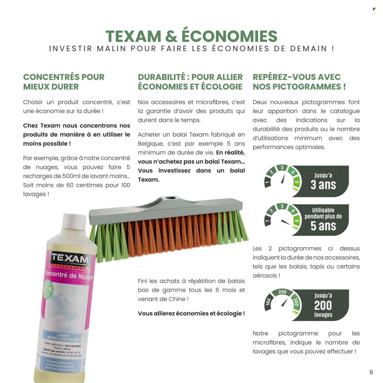 Catalogue TEXAM. Page 1