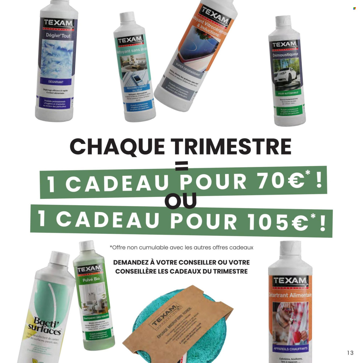 Catalogue TEXAM. Page 1