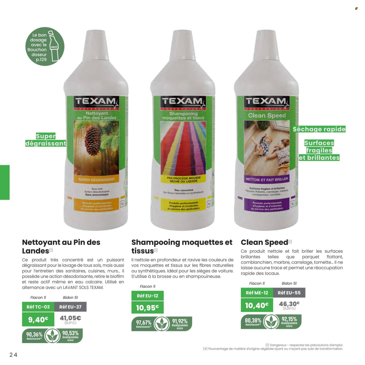 Catalogue TEXAM. Page 1