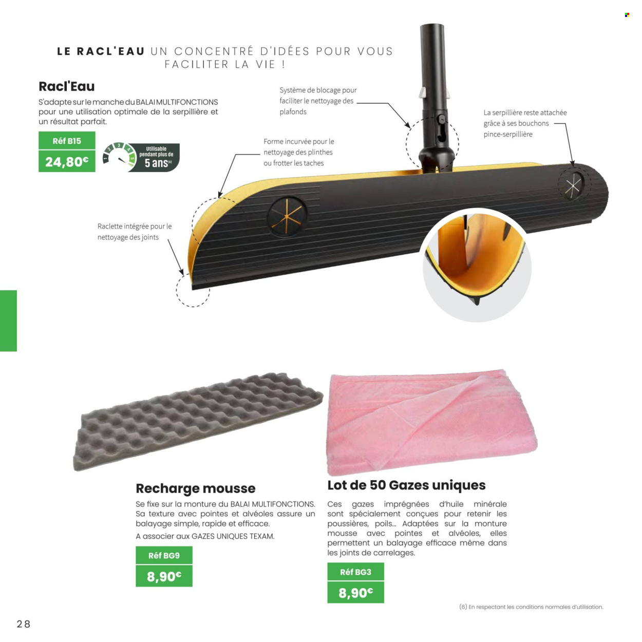 Catalogue TEXAM. Page 1