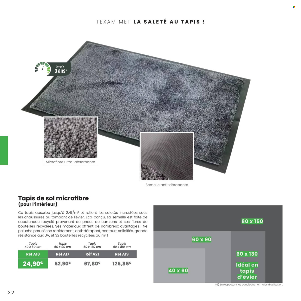 Catalogue TEXAM. Page 1