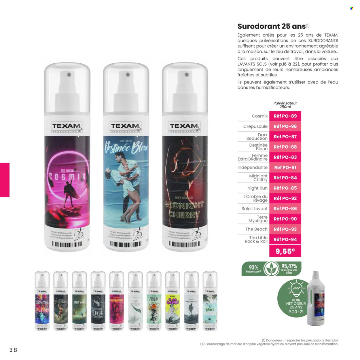 Catalogue TEXAM. Page 1