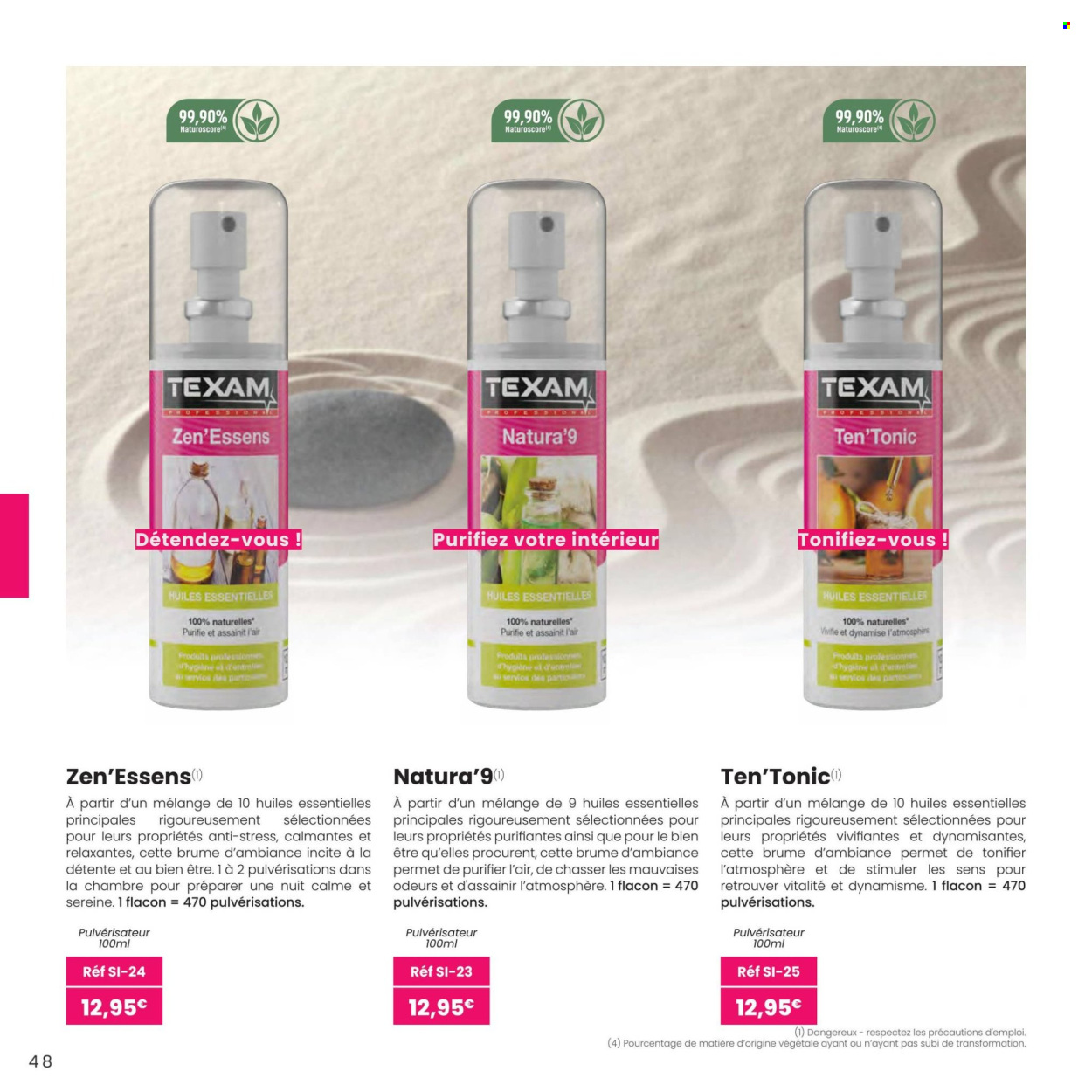 Catalogue TEXAM. Page 1