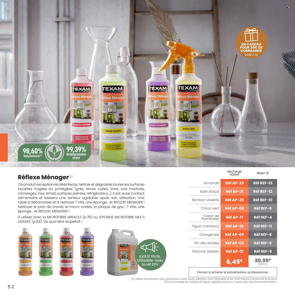 Catalogue TEXAM. Page 1