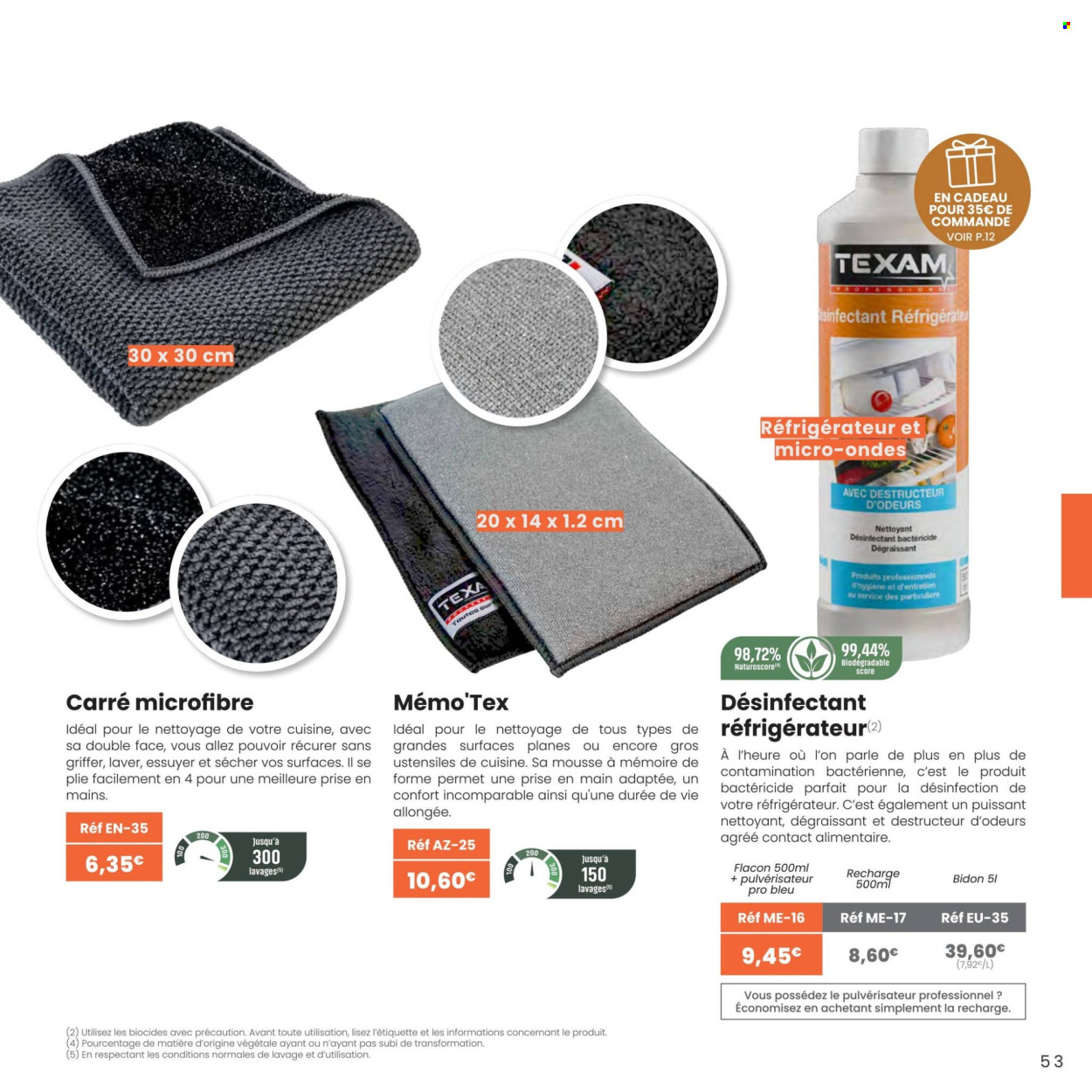 Catalogue TEXAM. Page 1
