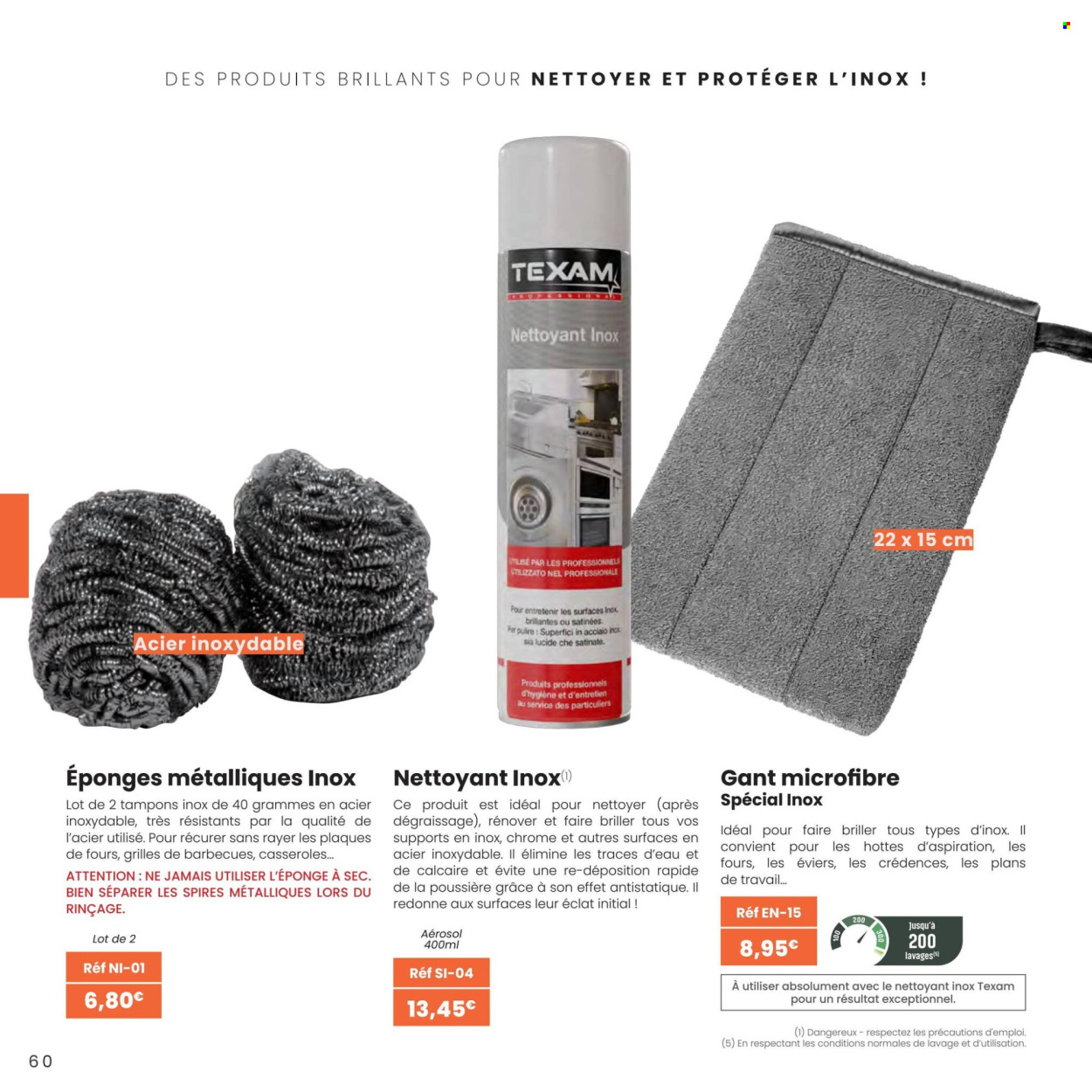 Catalogue TEXAM. Page 1