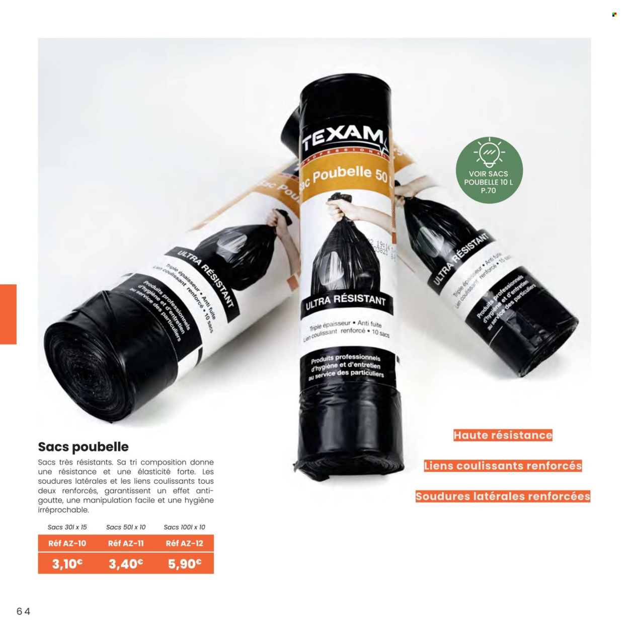 Catalogue TEXAM. Page 1
