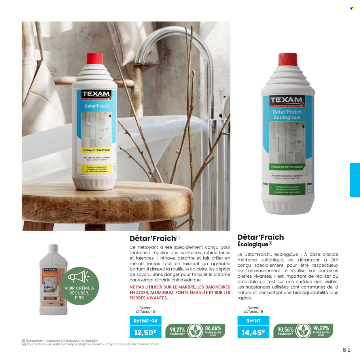 Catalogue TEXAM. Page 1