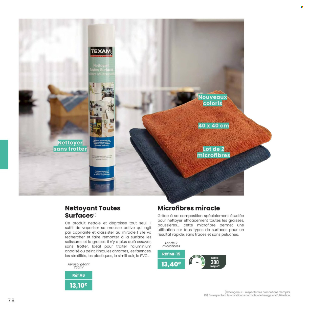 Catalogue TEXAM. Page 1