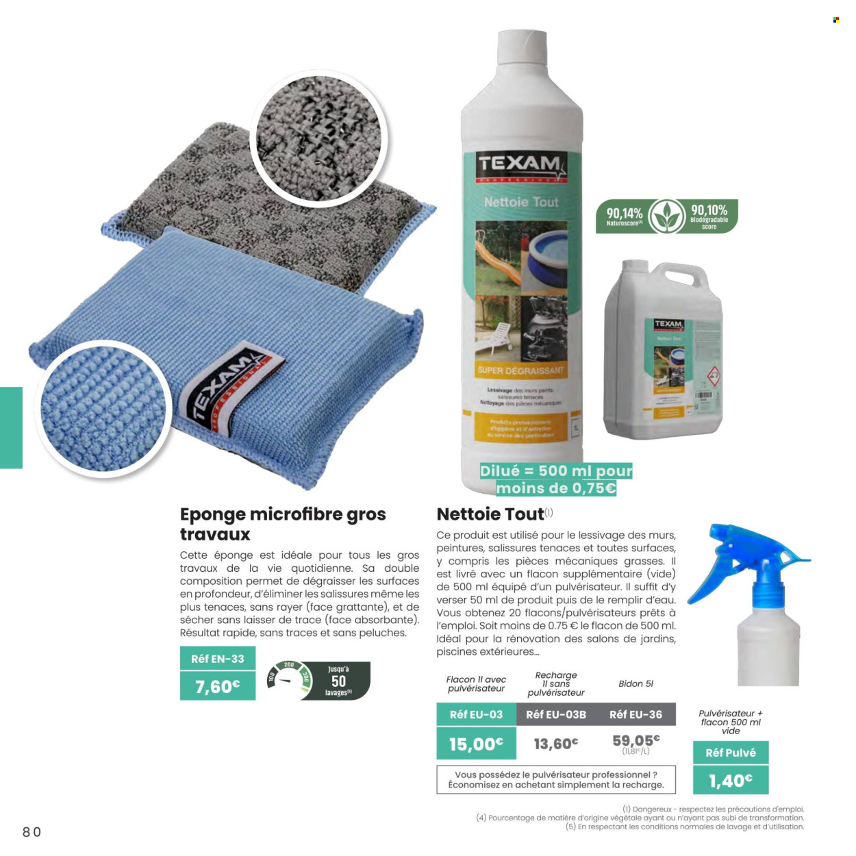 Catalogue TEXAM. Page 1