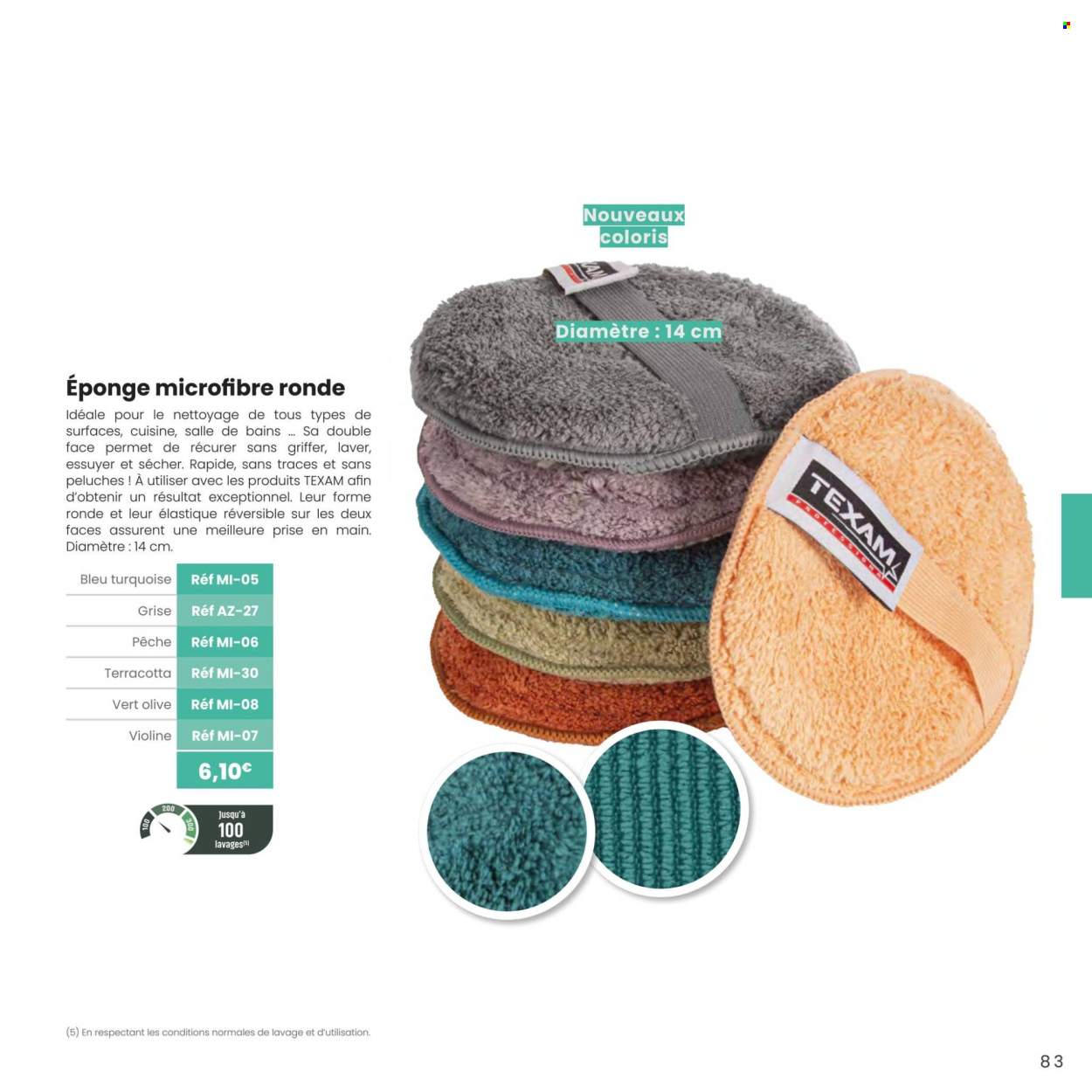 Catalogue TEXAM. Page 1