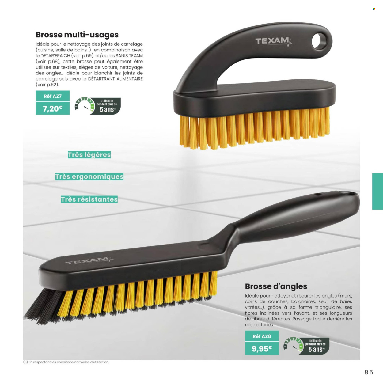 Catalogue TEXAM. Page 1
