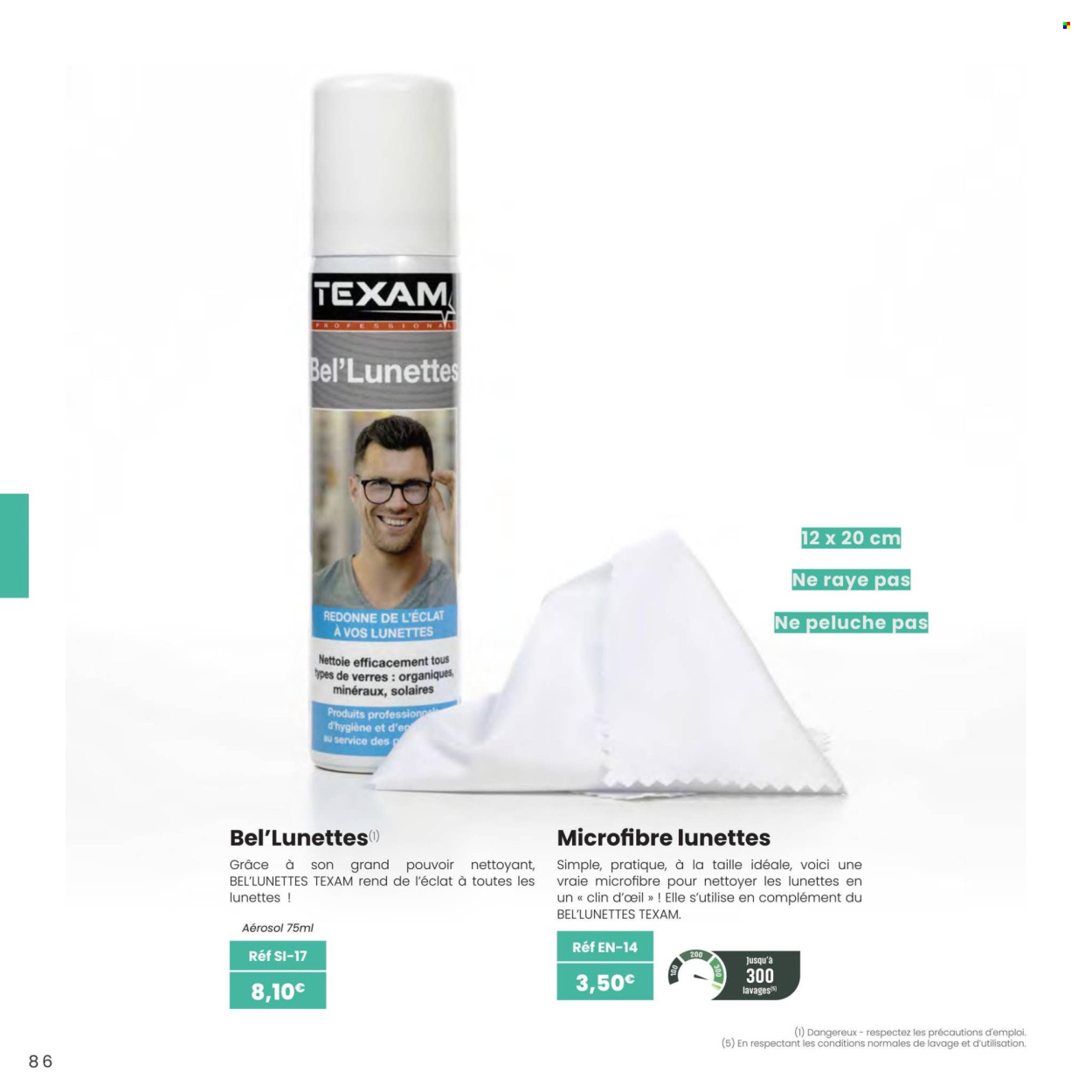 Catalogue TEXAM. Page 1