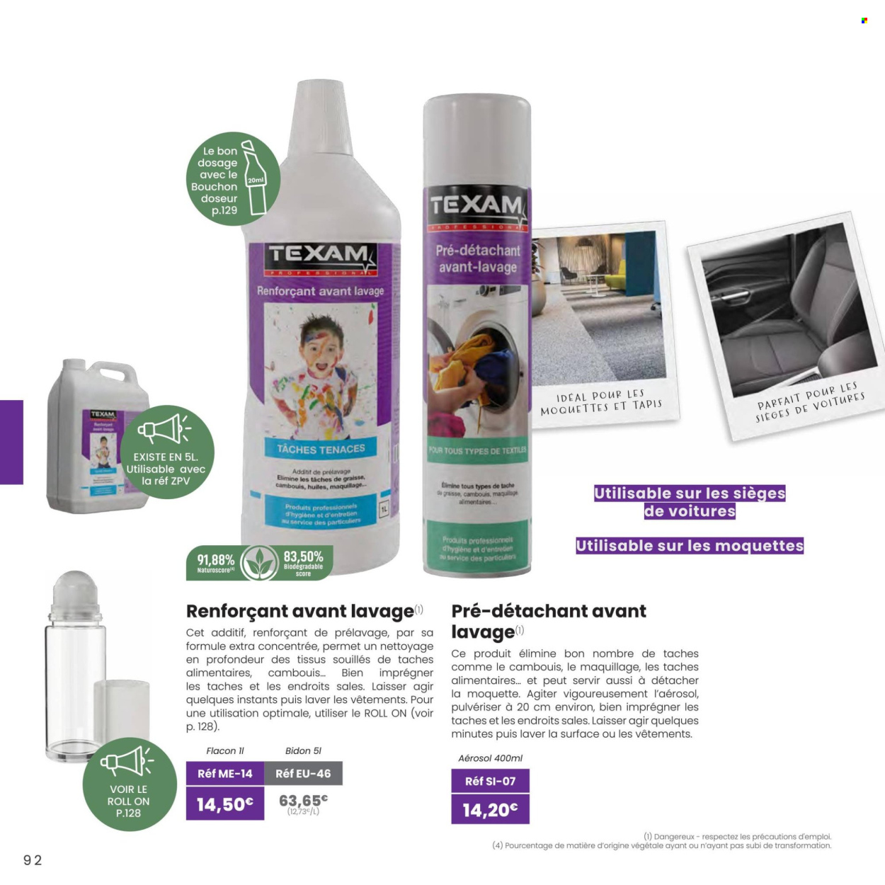 Catalogue TEXAM. Page 1