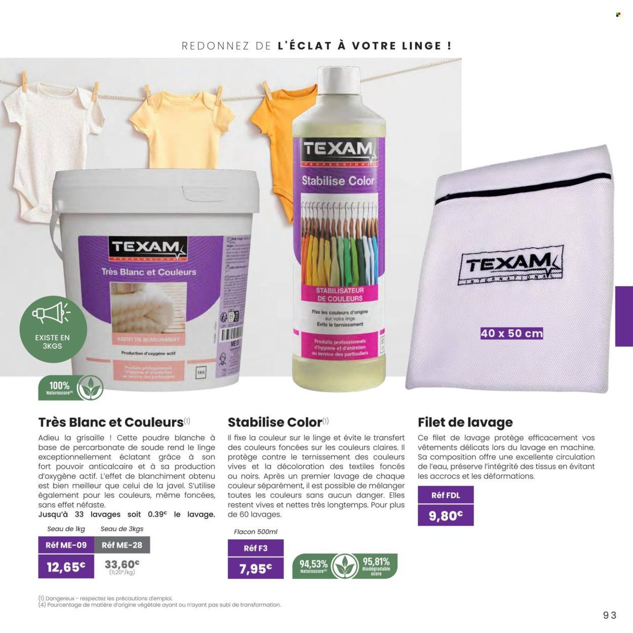 Catalogue TEXAM. Page 1