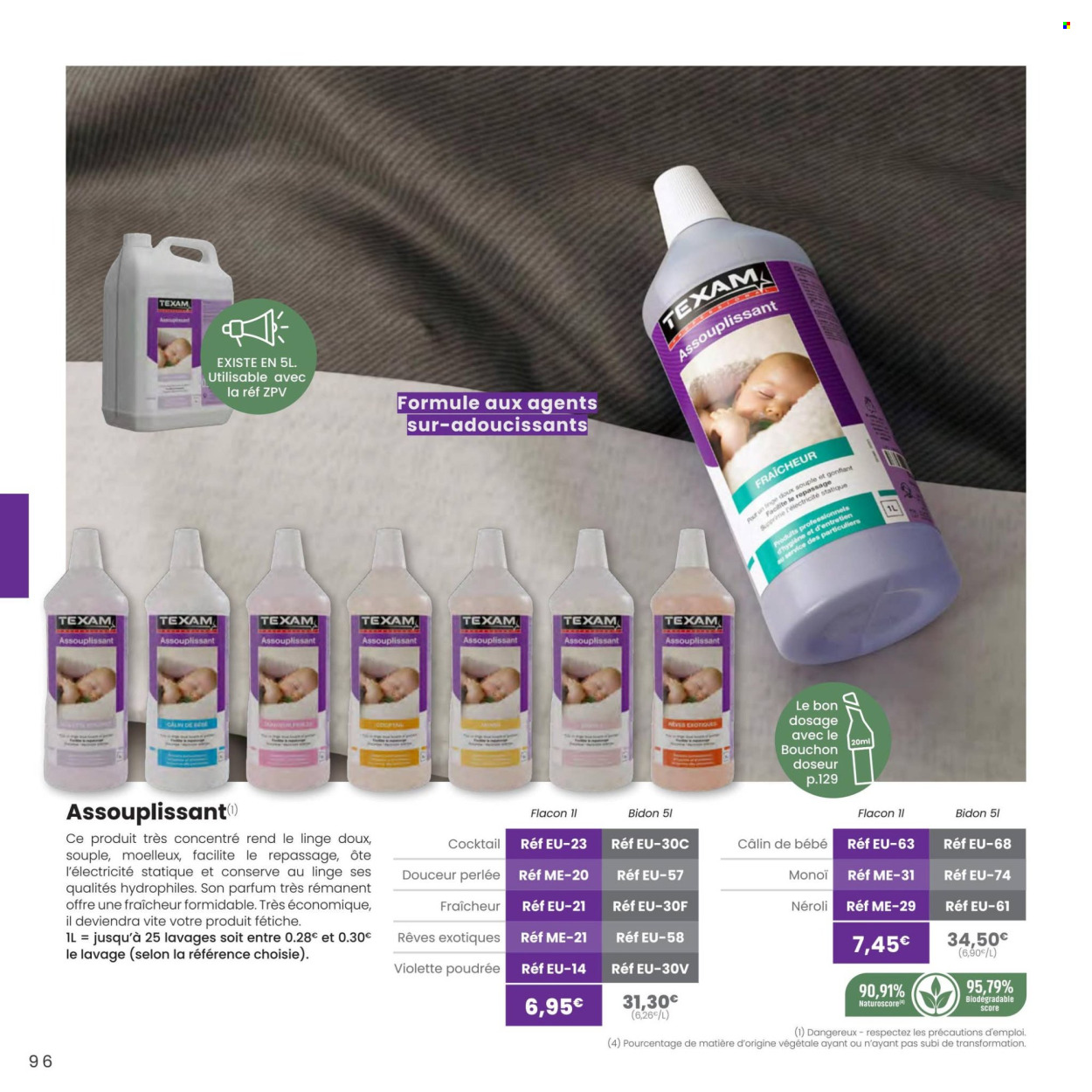 Catalogue TEXAM. Page 1