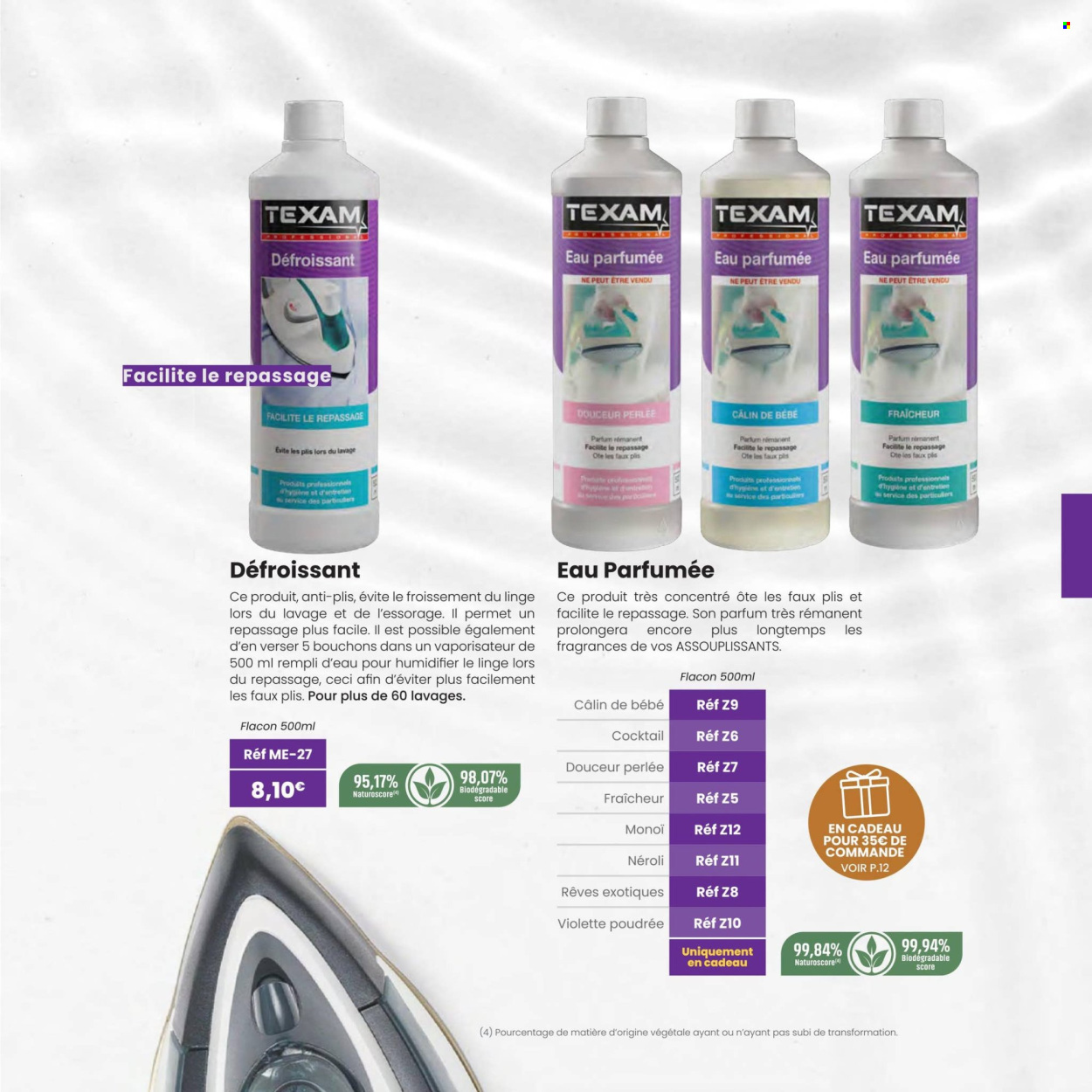 Catalogue TEXAM. Page 1