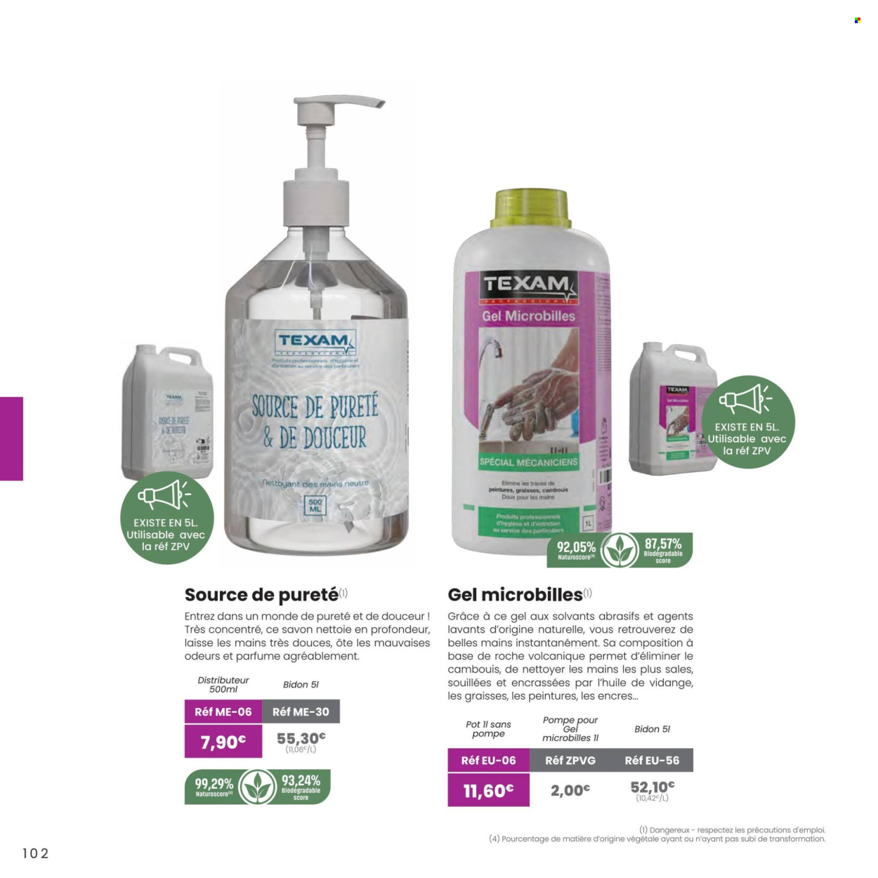 Catalogue TEXAM. Page 1