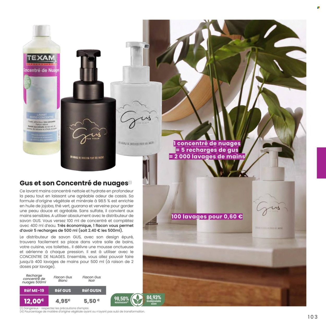 Catalogue TEXAM. Page 1