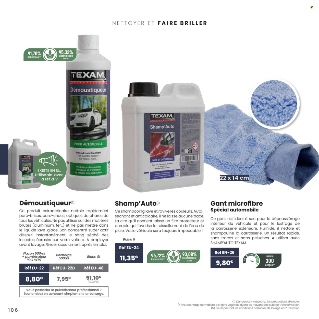 Catalogue TEXAM. Page 1