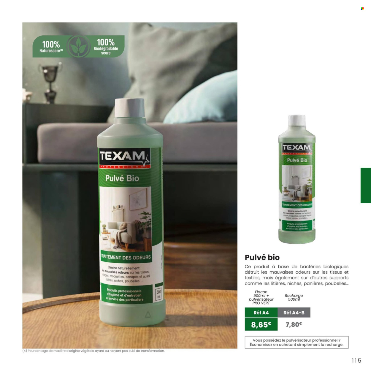 Catalogue TEXAM. Page 1