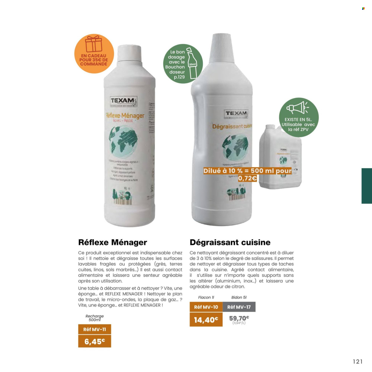 Catalogue TEXAM. Page 1
