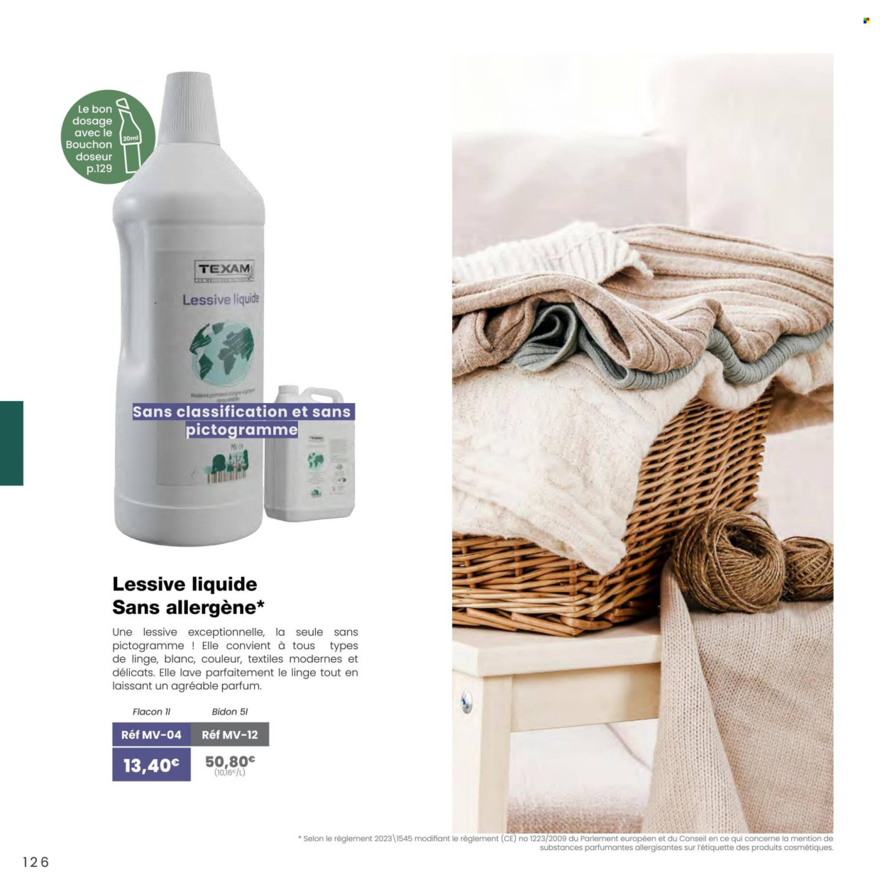 Catalogue TEXAM. Page 1