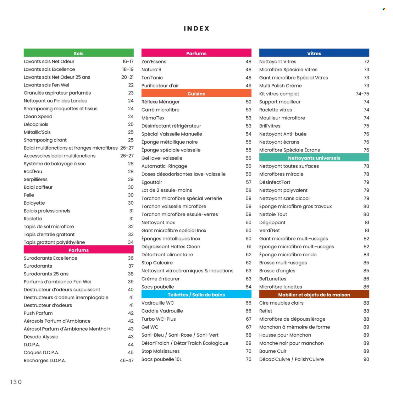 Catalogue TEXAM. Page 1