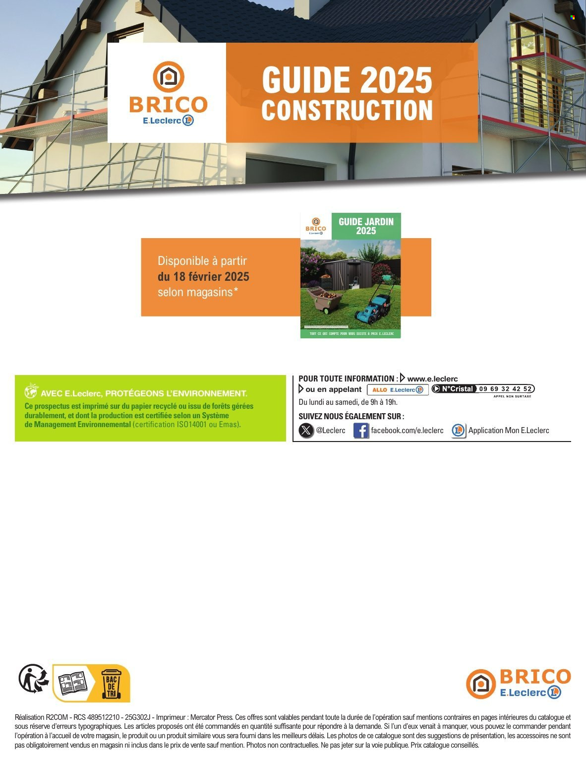 Catalogue E.Leclerc - 11/02/2025 - 31/12/2025. Page 1