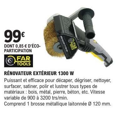 RÉNOVATEUR EXTÉRIEUR 1300 W