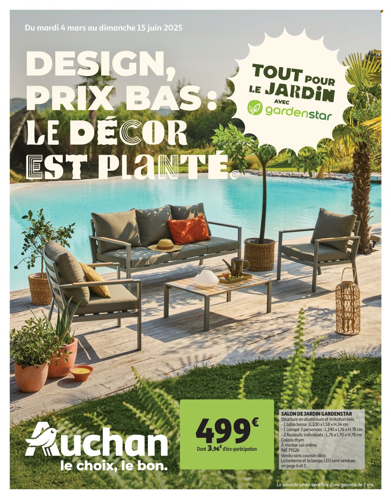 Catalogue Auchan - 04/03/2025 - 15/06/2025. Page 1