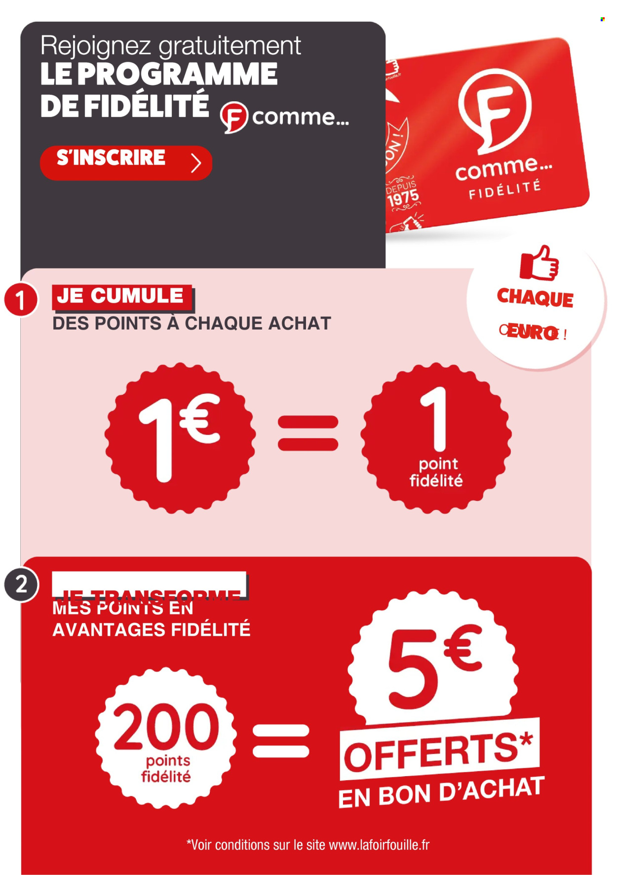 Catalogue La Foir'Fouille. Page 1