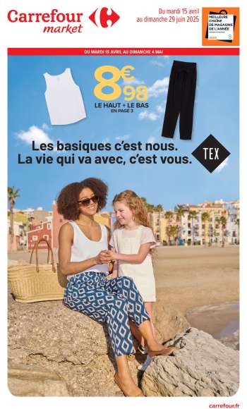 Catalogue Carrefour Market - 15/04/2025 - 29/04/2025.