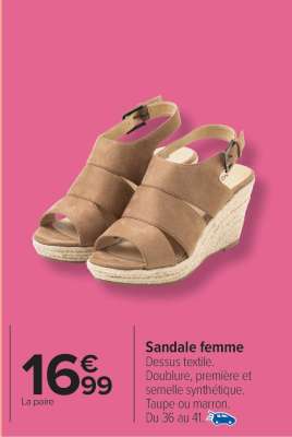 Sandale femme