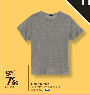 T-shirt femme