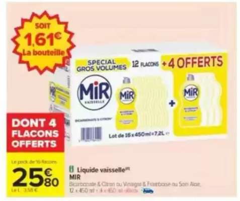 LIQUIDE VAISSELLE MIR
