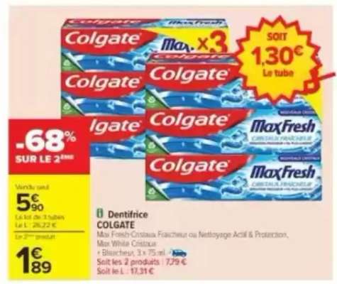 Dentifrice Colgate