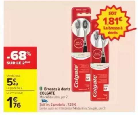 Brosses à dents COLGATE