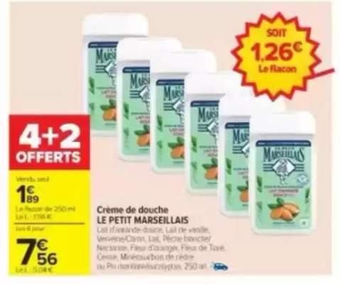 CRÈME DE DOUCHE “LE PETIT MARSEILLAIS”