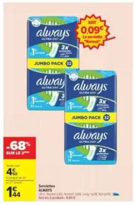 Serviettes Always