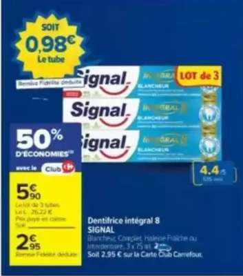 Dentifrice Intégral 8 Signal