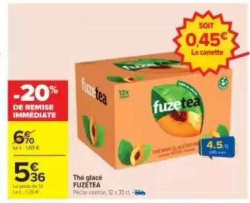 THÉ GLACÉ “FUZETEA”